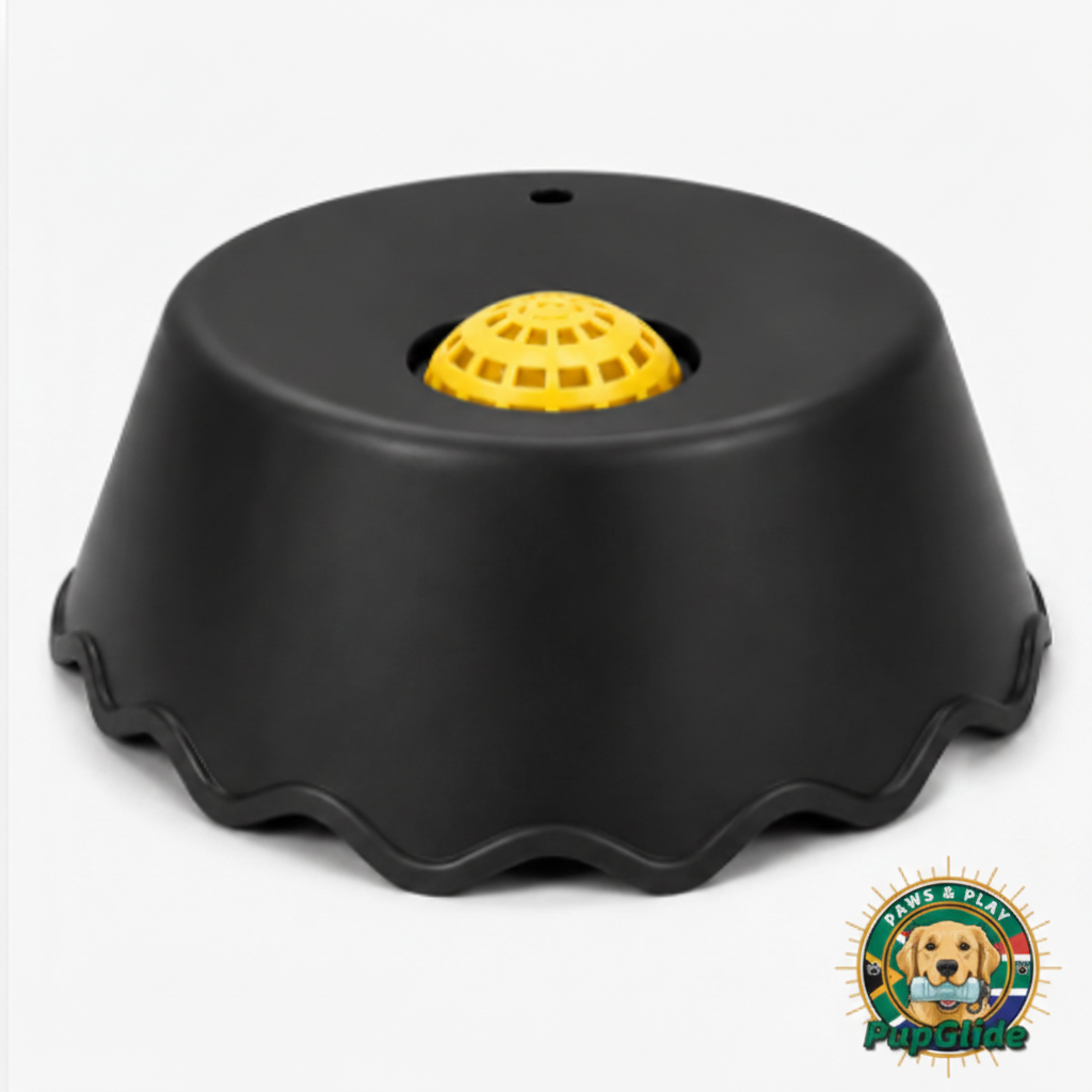 Black Bowl - PupGlide Logo