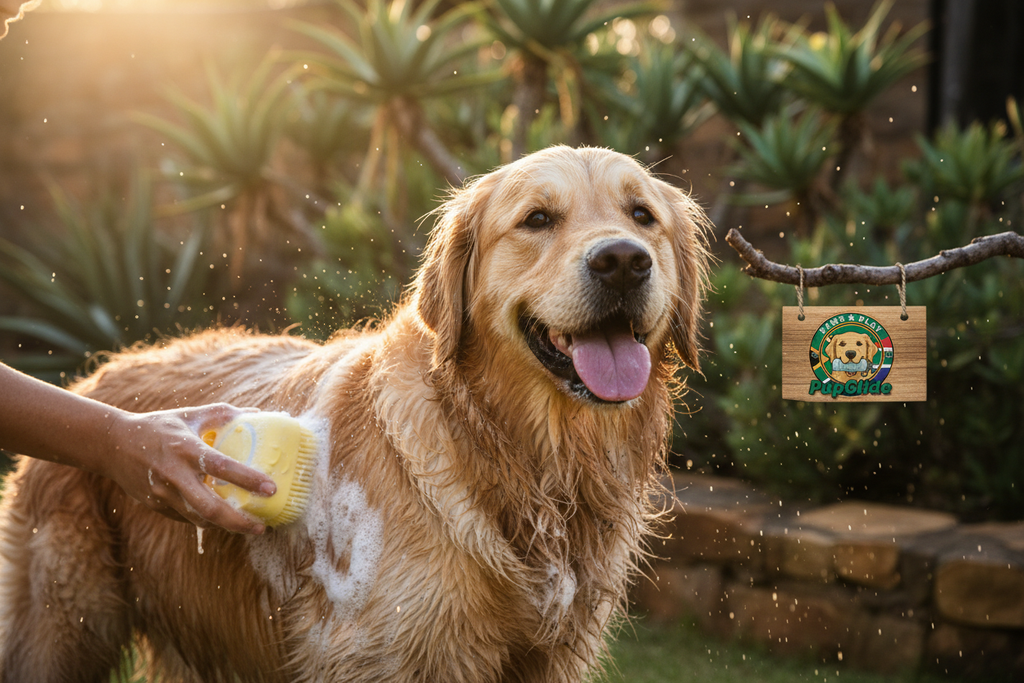 Dirty Dog with PupGlide Brush