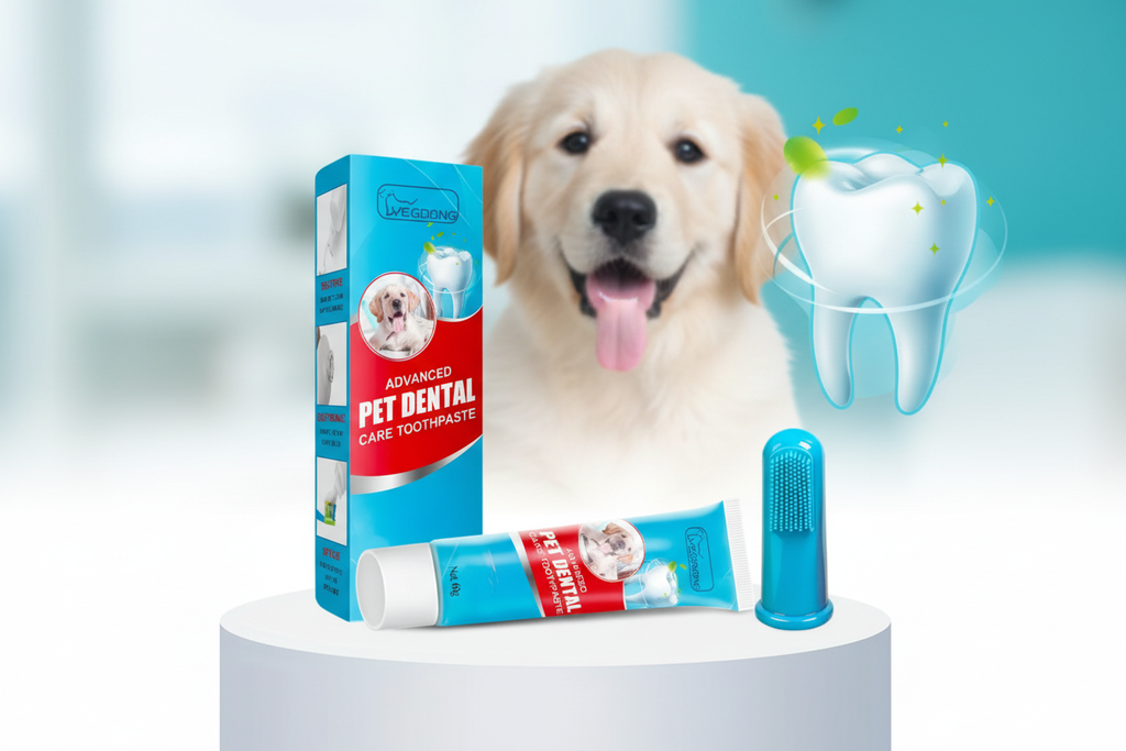 PupGlide Pet Dental Care - lifestyle advertisement photo