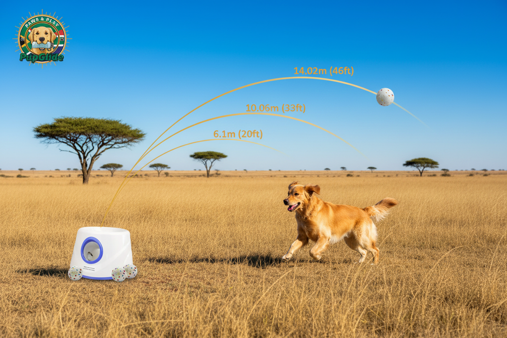 PupGlide Distance Infographic Exact Product