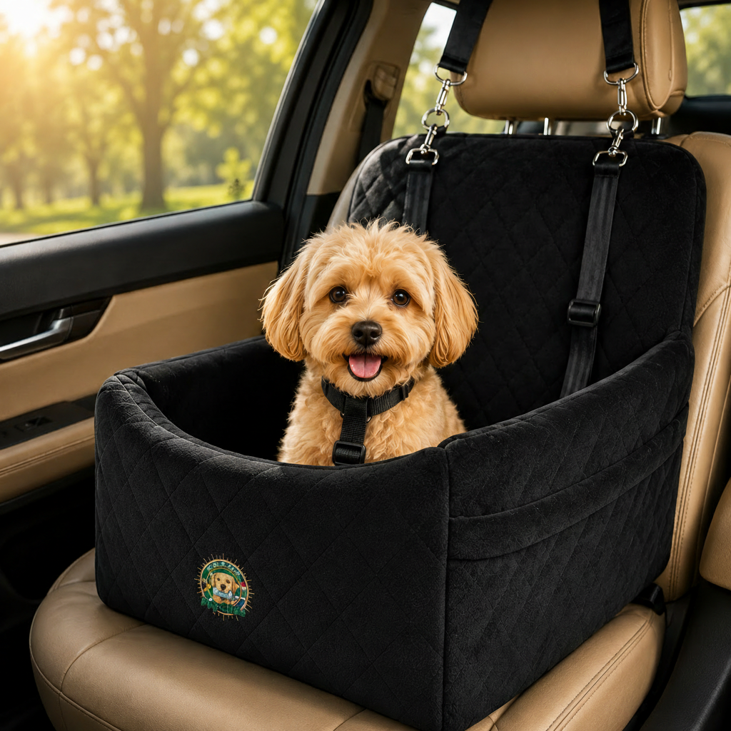 PupGlide Dog Car Booster Seat
