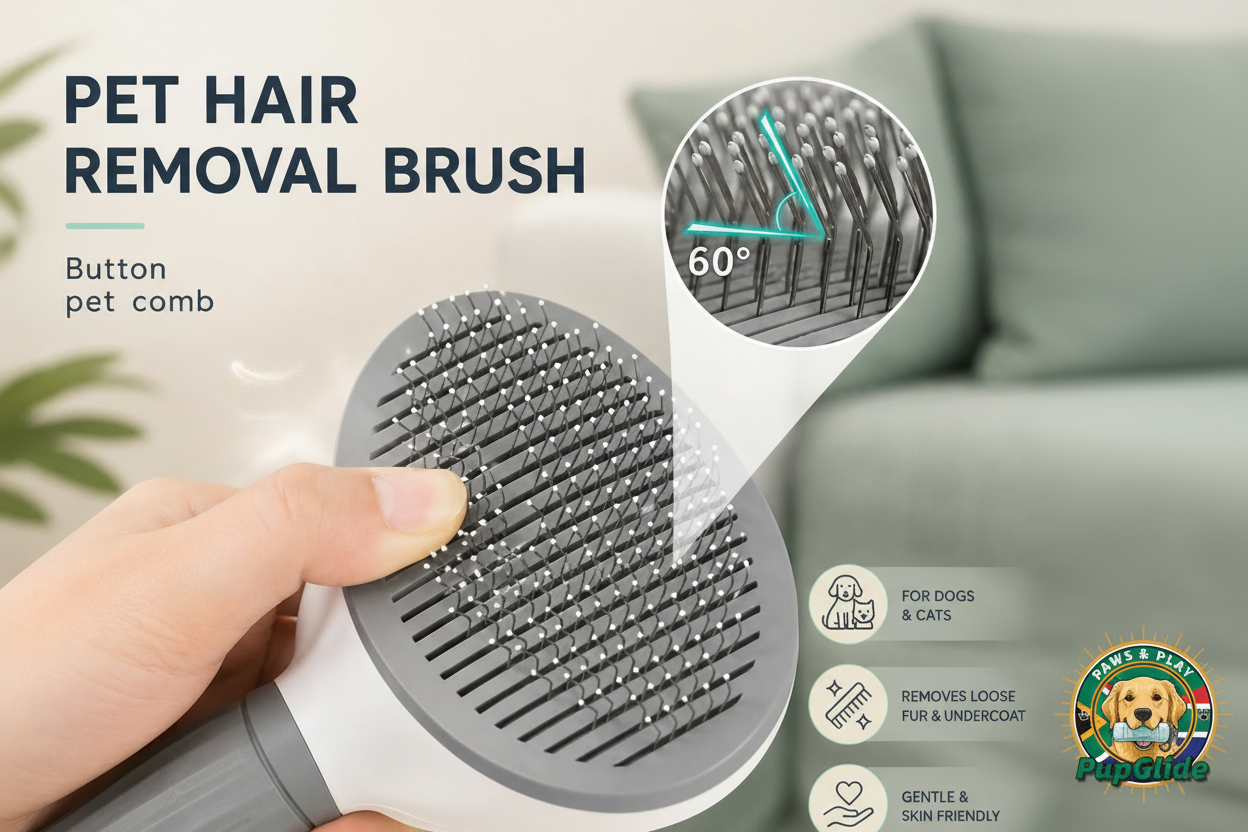 PupGlide Pet Hair Removal Brush