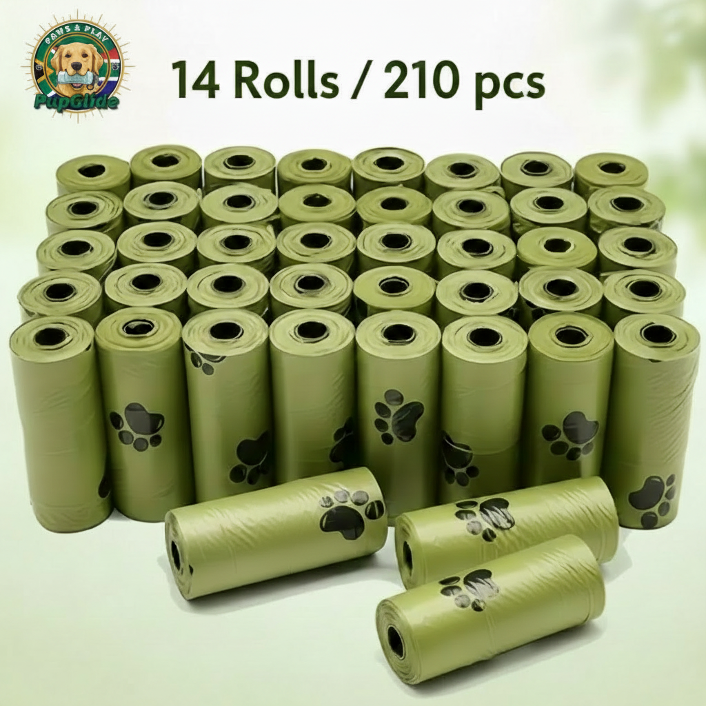 PupGlide Poop Bags No Logo on Rolls