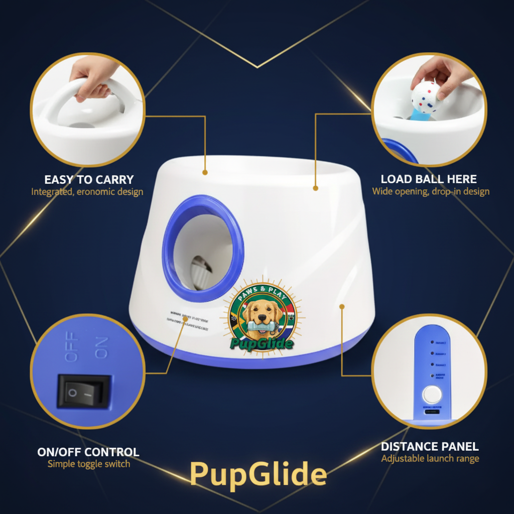 PupGlide Product Features Creative